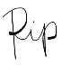 Rip's signature Rip's signature
